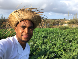 James at the farm