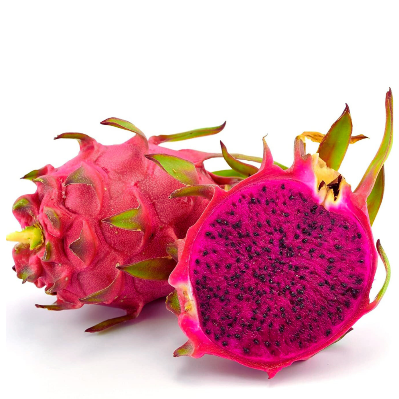 Red dragon fruit with red pulp sweet flavor