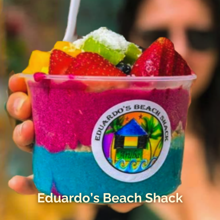 Eduardo's beach shack dragon fruit bowl