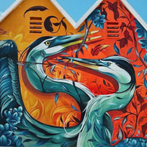 San Nicolas Murals birds
