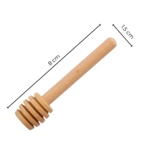 Houten honinglepel afmetingen