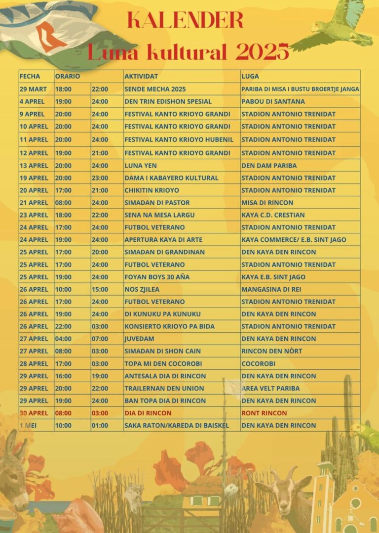 Dia di rincon events calendar activities